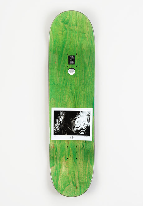 Polar Skate Co Grund Skulls Deck black – Back view