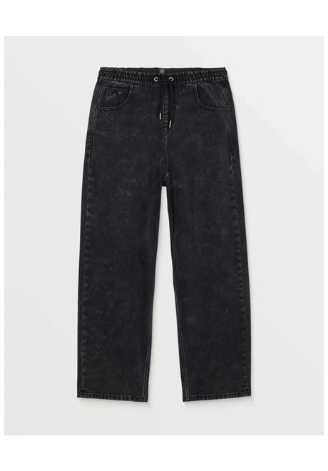 Volcom Freazy Loose EW Denim Kids Jeans blackityblack – Set forfra