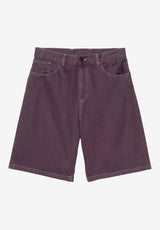 Carhartt WIP Brandon Short Jeans-Short cozypurplestonedyed – Front view