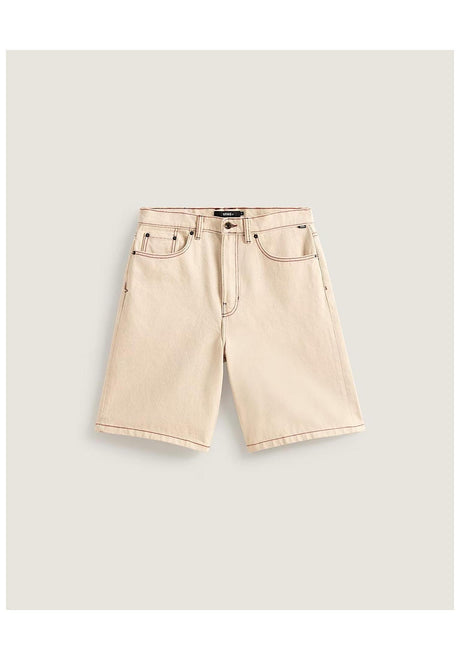 Vans Check-5 Baggy Short vaquero naturalseed – Vista frontal