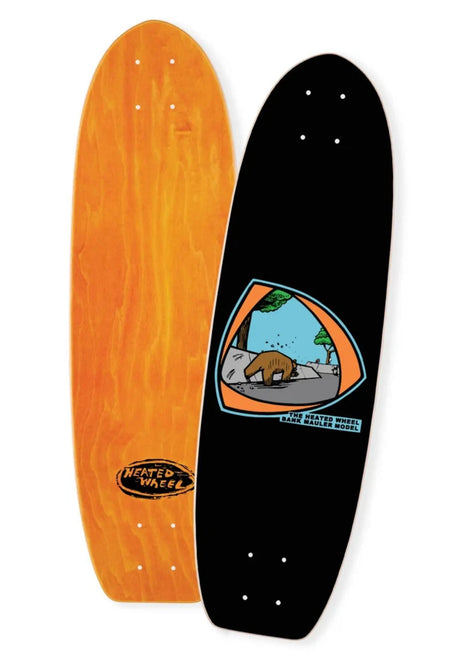 The Heated Wheel Bank Mauler Shaped Tavola natural – Vista frontale
