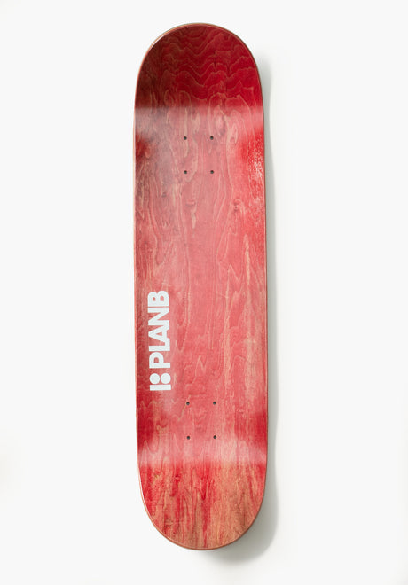 Plan-B One Love Metallic Deck white – Achteraanzicht