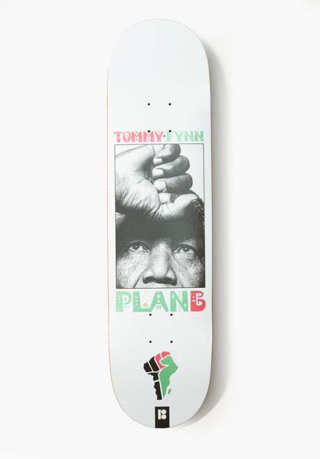 Plan-B One Love Metallic Deck white – Vooraanzicht