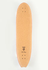 Calmon 41 Signature Series Surfskate black Rueckenansicht