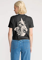 Volcom Pocket Dial T-shirt vintageblack2 – Vooraanzicht
