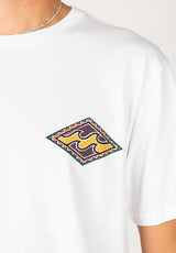 Billabong Crayon Wave T-shirt white – Weergave 3