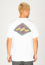 Billabong Crayon Wave T-shirt white – Weergave 1