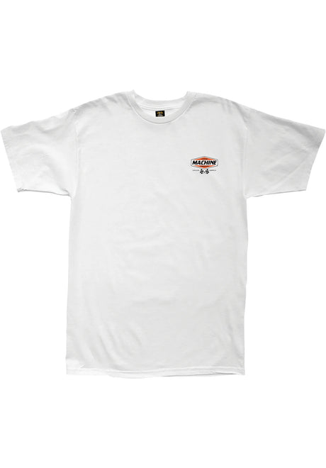 Loser-Machine Overdrive T-Shirt white – Detail view 1
