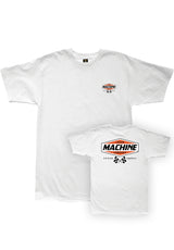 Loser-Machine Overdrive T-shirt white – Vista frontale