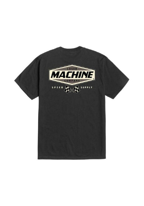 Loser-Machine Overdrive T-Shirt black-grey – Set forfra