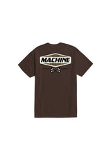 Loser-Machine Overdrive Camiseta java-brown – Vista trasera