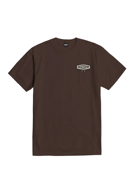 Loser-Machine Overdrive T-Shirt java-brown – Back view