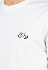 iriedaily Peaceride Emb T-shirt white – Vista 2