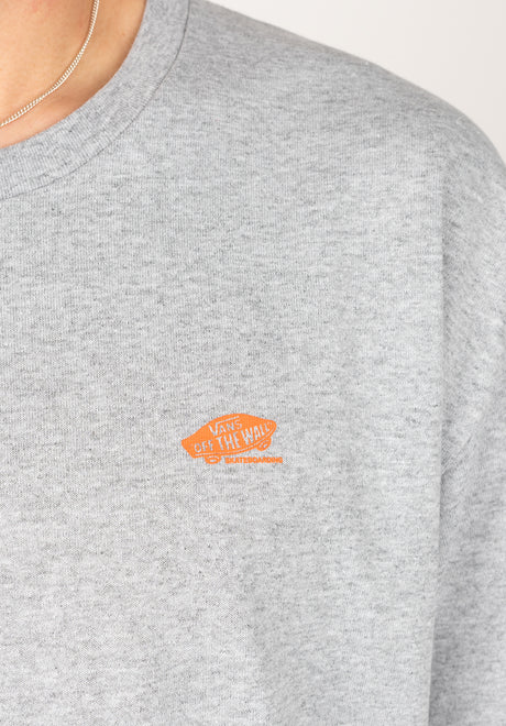 Vans Skate Classics T-Shirt athleticheather-scarlet-ibis – View 2