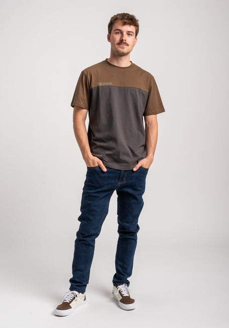 Rules Asper Camiseta leadgrey-olive – Vista trasera