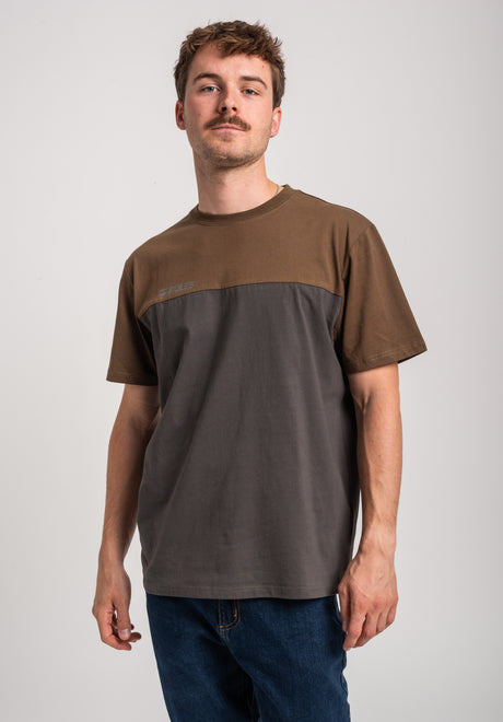 Rules Asper Camiseta leadgrey-olive – Vista frontal