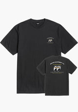 Loser-Machine x Mooneyes Front Page Camiseta black – Vista frontal