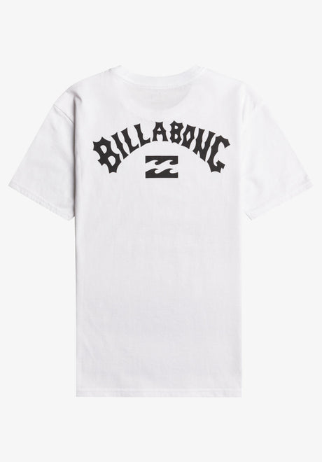 Billabong Arch Wave Camiseta white – Vista frontal