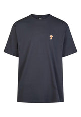 iriedaily Cookieman Emb T-Shirt marine – Front view