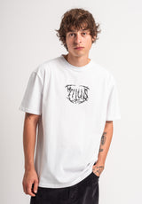 TITUS Matti T-shirt white – Vooraanzicht
