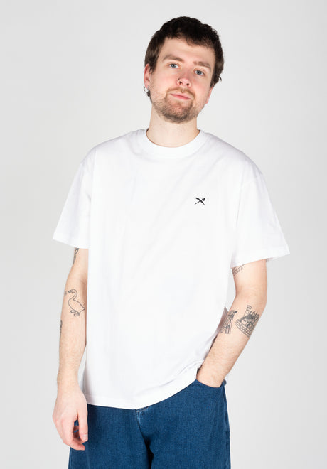 iriedaily Mini Flag Relaxed Camiseta white – Vista frontal