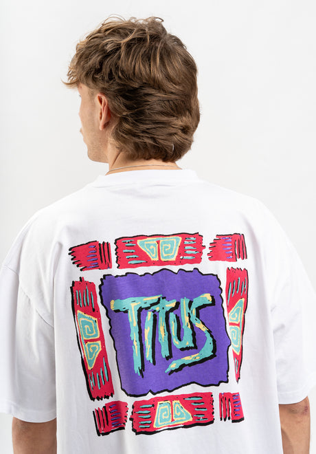 TITUS Celso T-shirt white – Vue de face