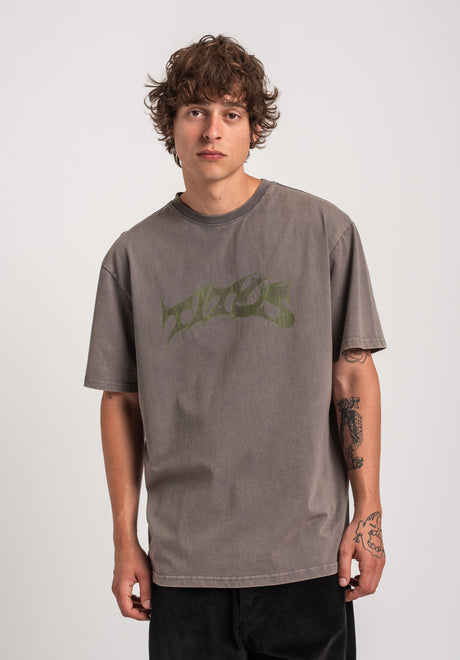 TITUS Classic Logo Camiseta greybluefaded – Vista 1