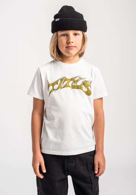 TITUS Classic Logo Kids T-shirt offwhite – Vue de détail 1
