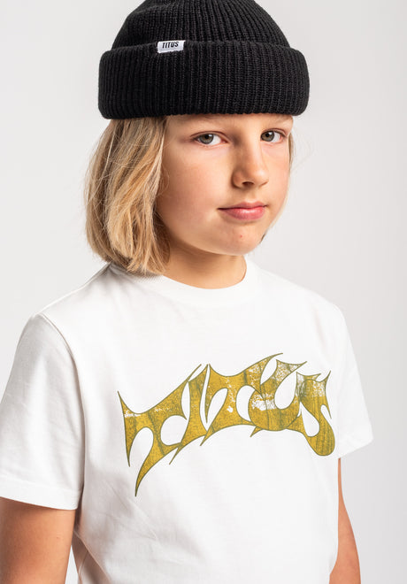TITUS Classic Logo Kids T-shirt offwhite – Vue de dos