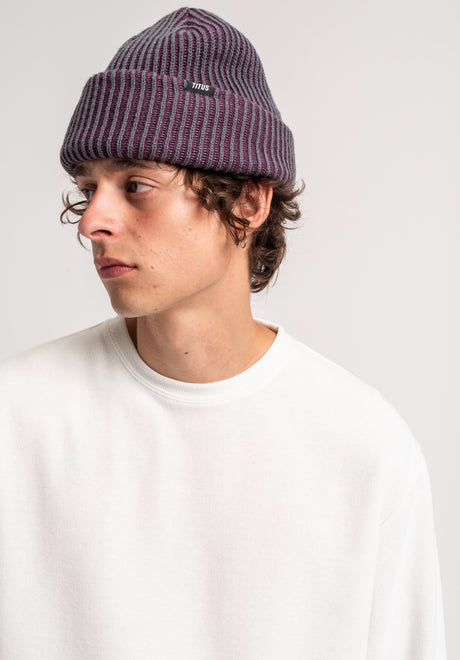 TITUS Raw-Longsleeve Longsleeve offwhite – Back view