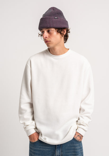 TITUS Raw-Longsleeve Longsleeve offwhite – Front view