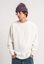 Raw-Longsleeve offwhite Vorderansicht