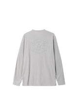 Dark Seas No Sweat Moisture Wicking Longsleeve ash-heather – Front view