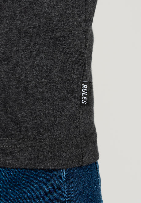 Rules Easy Tee T-shirt darkgreymottled – Vue 2