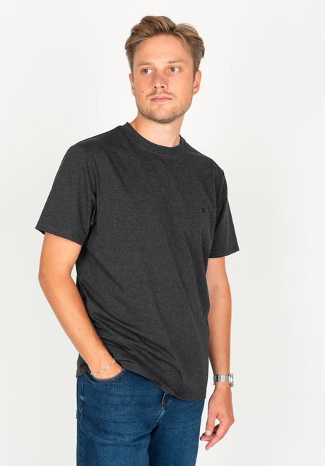 Rules Easy Tee T-shirt darkgreymottled – Vue 1