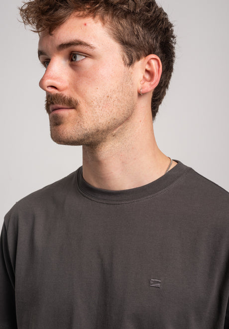 Rules Easy Tee Camiseta leadgrey – Vista de detalle 1