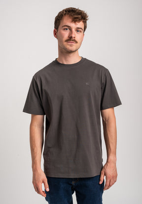 Easy Tee leadgrey Vorderansicht