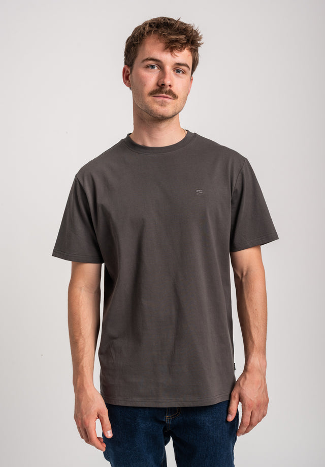 Easy Tee leadgrey Vorderansicht