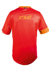 TSG SP3 Jersey T-shirt red-acid orange – Vista posteriore