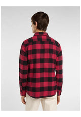 Dickies Sacramento Shirt-Longsleeve deepclaret – Back view