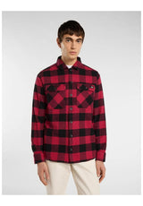 Dickies Sacramento Shirt-Longsleeve deepclaret – Front view