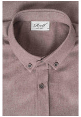 Reell Nordic Shirt-Longsleeve lightbrown – Detail view 1