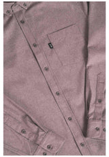 Reell Nordic Shirt-Longsleeve lightbrown – Detail view 2