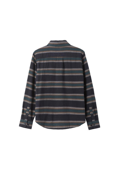 Dark Seas Summit Camicia a maniche lunghe navy – Vista posteriore