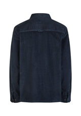 iriedaily Bubble Cord Camisa darkorion – Vista trasera