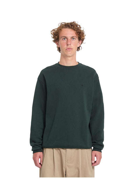 Volcom Single Stone Crew Sweatshirt scarab – Set forfra