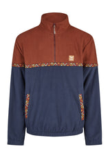 iriedaily Monte Noe Troyer Sweatshirt darkrum – Vooraanzicht