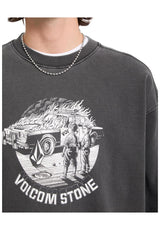 Volcom Lifer Felpa black – Vista dal basso