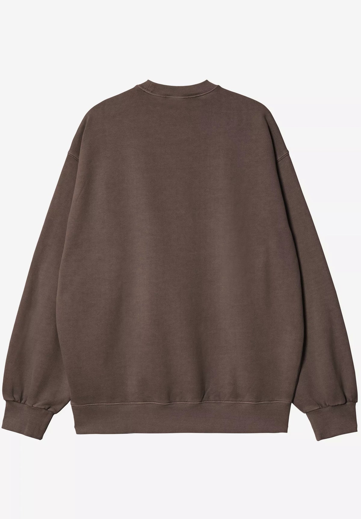 Carhartt WIP Vista Felpa tobaccogarmentdyed – Vista posteriore