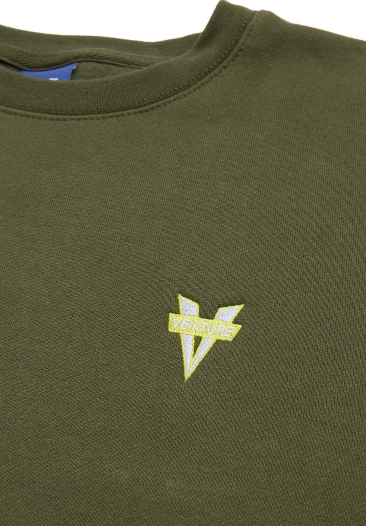 Venture Heritage Embroidered Sweatshirt army – Set bagfra